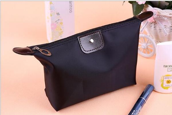 

cosmetic bags for women makeup pouch solid make up bag clutch hanging toiletries travel kit jewelry organizer holder casual purse colors