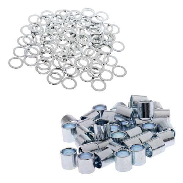 

140pcs spacers and washers for skateboards and longboards, truck axle wheels speed rings bearing spacers, hardware