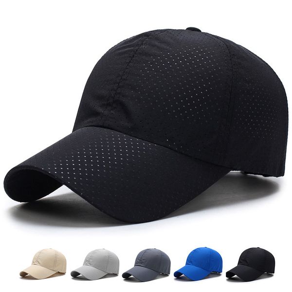 

baseball cap summer men's and women's visor korean version of the quick-drying hat casual wild sunscreen sun cap 888001, Blue;gray