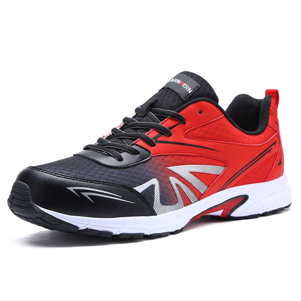 

modyf men's safety shoes work steel toe anti-sprains boots lightweight breathable sneaker casual footwear, Black