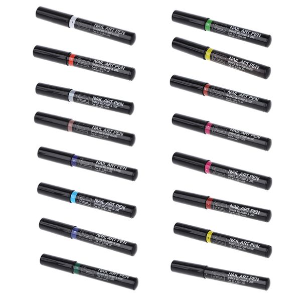 

3d nail art diy decoration nail polish pen uv gel art design drawing tool set