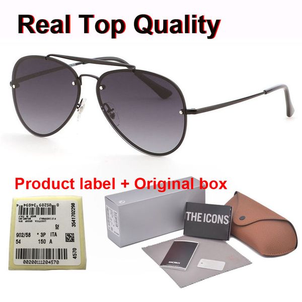 

pilot sunglasses for women men vintage double-bridge sun glasses driving anti-uv goggles oculos de sol with retail cases and label, White;black