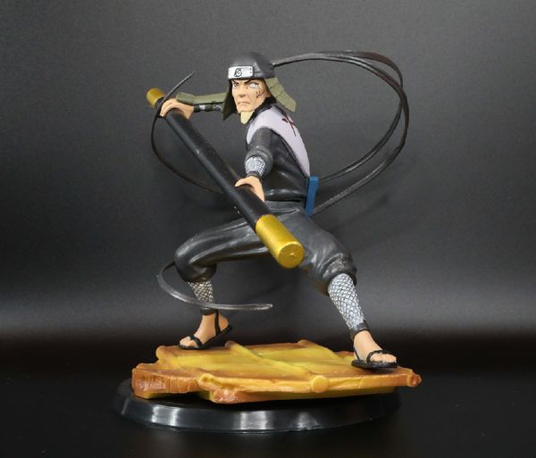 

16cm naruto sarutobi hiruzen anime collectible action figure pvc collection model toys brinquedos for christmas gift t200117