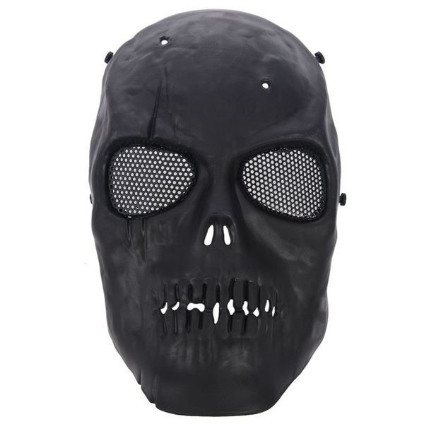 

new mask skull full protective mask - black
