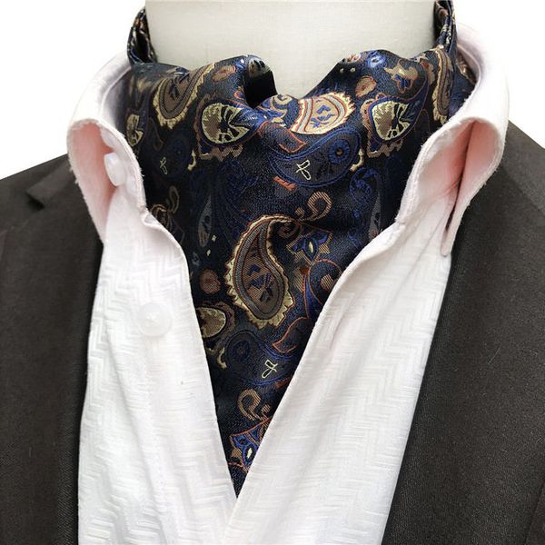 

new arrival stylish men scarf soft woven ring to match uniform, Blue;gray