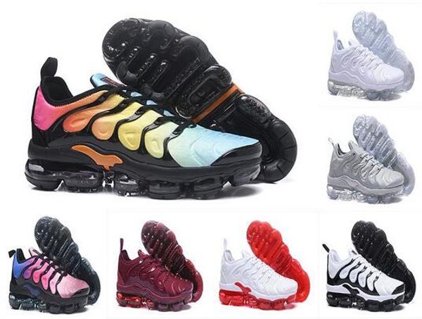

wholesale 2020 new tn plus shoes white blue men women running fashion casual shoes triple black tn requin cushion sneakers