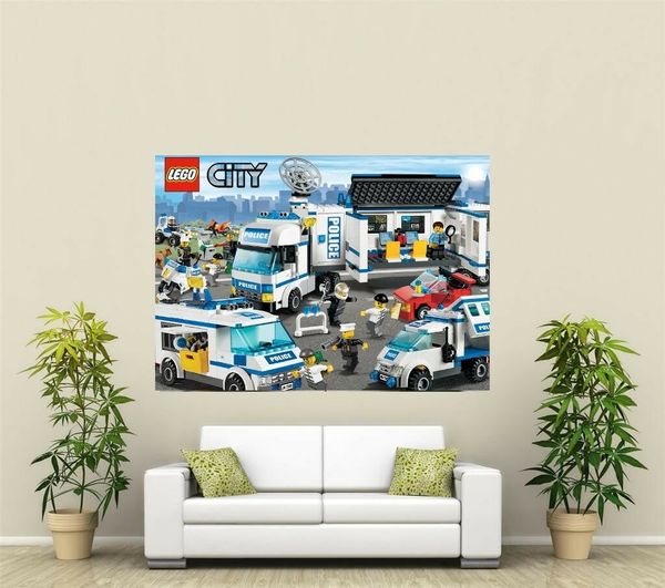 

lego city police 1 piece wall art painting home decor handpainted &hd print oil painting on canvas wall art canvas 200204
