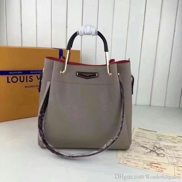 

2019 m43527 fashion lady new gray shoulder bags hobo handbags handles boston cross body messenger shoulder bags