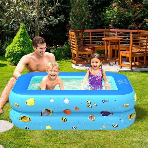 

children inflatable swimming pool inflatable bathtub kids summer water fun play piscinas inflables para adultos wy514