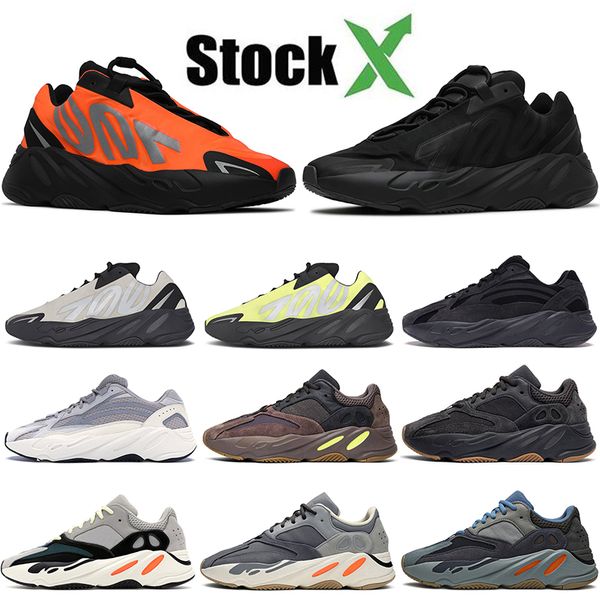 

high brand trainers kanye 700 men women running shoes magnet 3m reflective sneakers stock x orange triple black size 36-45