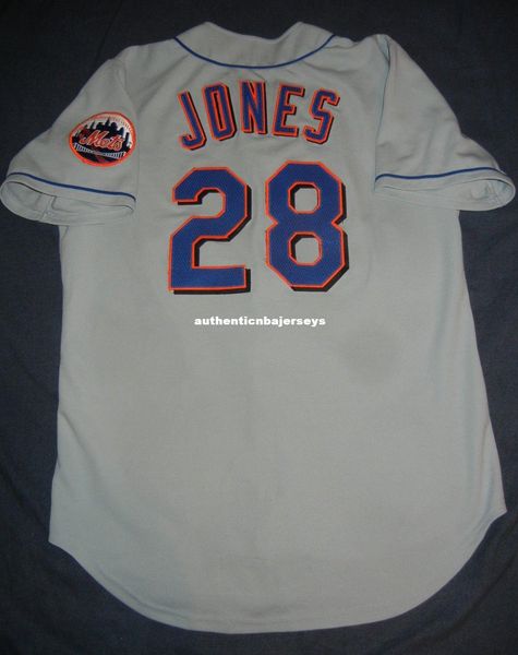 

retro bobby jones #28 new new new york 1998 jersey piazza alfonzo olerud mens grey stitched baseball jerseys, Black;blue
