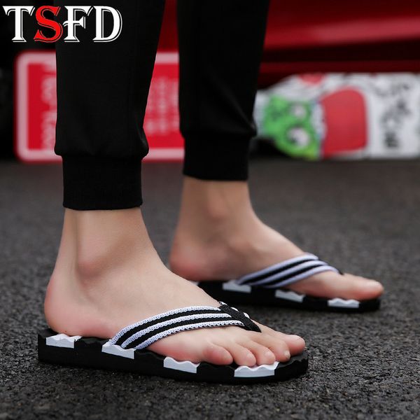 

fashion casual men's shoes zebra stripes slippers men pool sandals lightweight men's summer shoes simple leisure house y22, Black