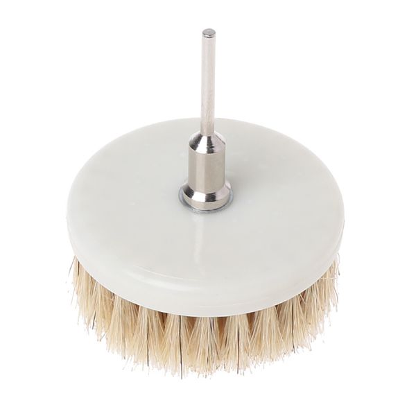 

60mm drill powered scrub drill brush head for cleaning ceramic shower tub carpet