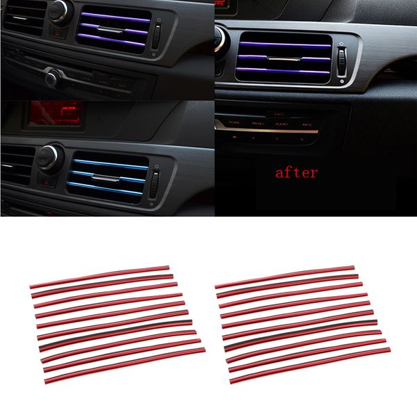 

20pcs u shaped socket air conditioning socket decorative stripes red