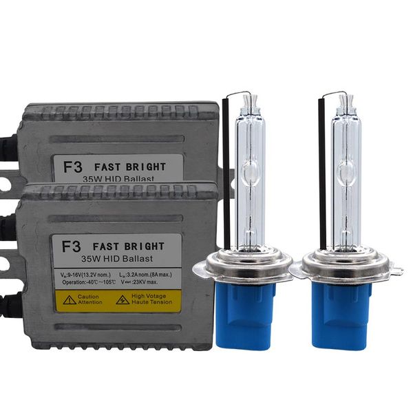 

skyjoyce ac 35w dlt f3 fast bright hid ballast car headlight kit xenon h7 h1 h11 9005 9006 5500k hid xenon bulb 35w dlt kit