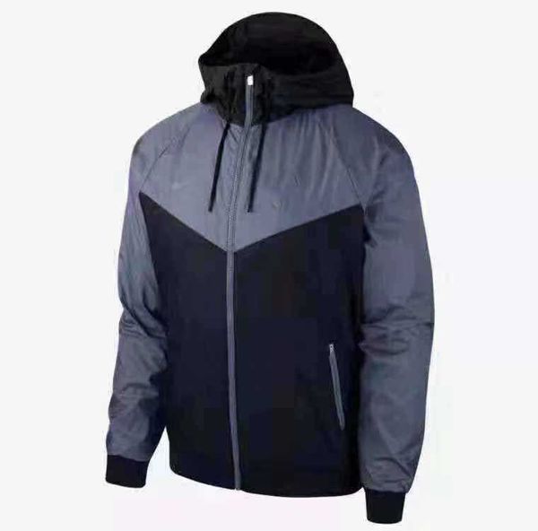 

mens trend jackets 2019 spring new clothes fashion colorblock jacket casual zipper windbreaker club sports football hoodies.05, Black;brown