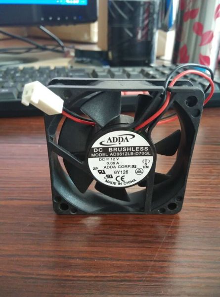 

new xiexi adda 6015 12v 0.09a ad0612lb-d70gl silent cooling fan