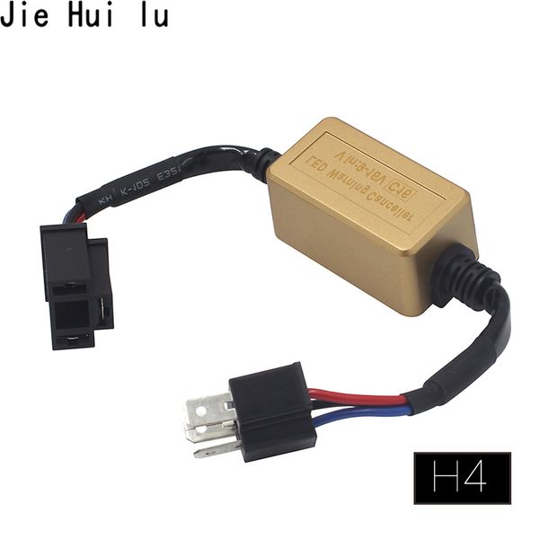 

h11 h7 h8 h9 9006 9005 h4 car hid led headlight antiflicker decoder canbus error c16 load resistor canceller 12v