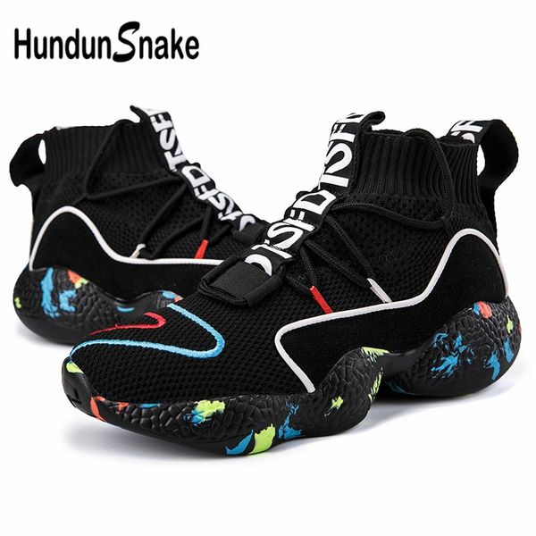 

high size high-socks sneakers man high mens shoes sports shoes women sport men running tennis man gym knit black e-384