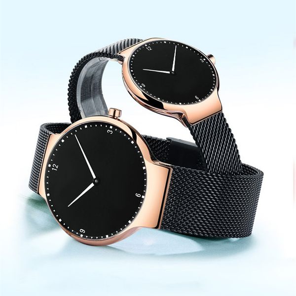 

thin mesh belt watches leisure luxury lovers watches women man watch bracelet lady quartz foreign trade sale dropo shipping, Slivery;brown