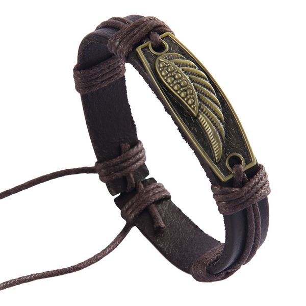 

Handwoven wax rope bracelet fashion trendy accessories