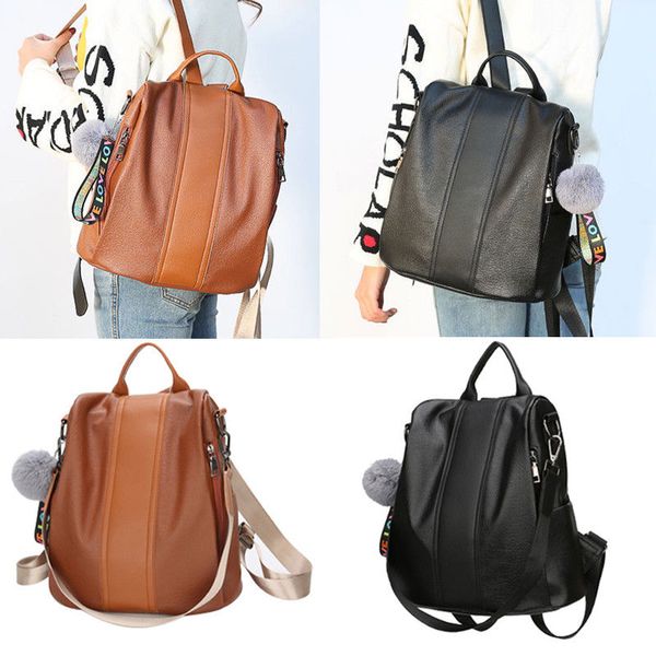 

2019 women bags backpacks rucksack faux leather shoulder bag satchel handbag backpack