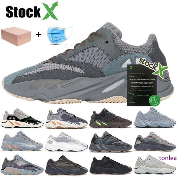 

kanye west 700 v2 reflective orange bone static magnet men women running sneakers solid grey analog teal carbon blue designer shoes stockx