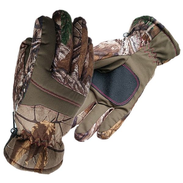 

new autumn winter outdoor camouflage hunting thermal gloves shooting tactical waterproof gloves non-slip full fingers gloves