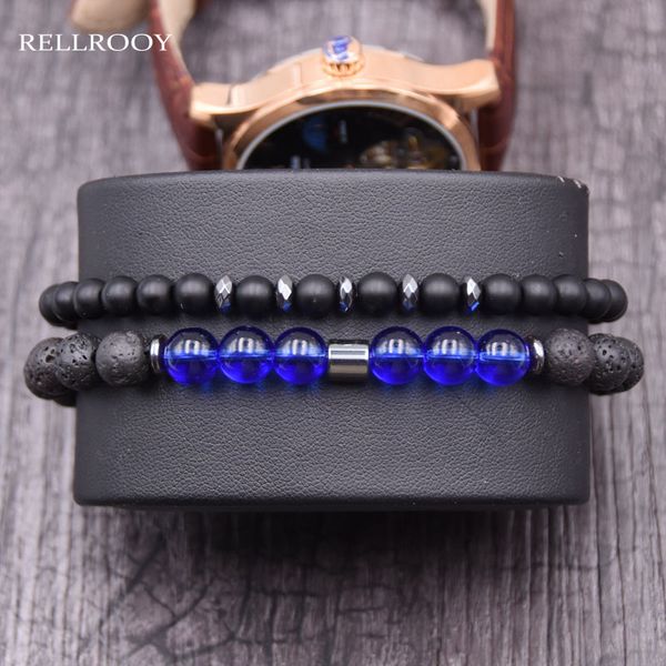 

8mm lava stone bracelet men bileklik jewelry bracelets for pulseras mujer friends branzoletki chakra braslet, Black