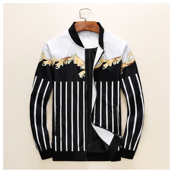 

куртки для мужской моды роскошь простой повседневная одежда высокое качество личности новый тренд куртка 2020 осень новый взрыв стиль одежды, Black;brown