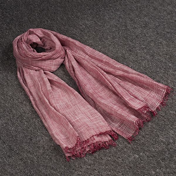 

new arrive brand striped scarf spring autumn warm soft scarves women retro shawls cotton tassel scarves bufandas, Blue;gray