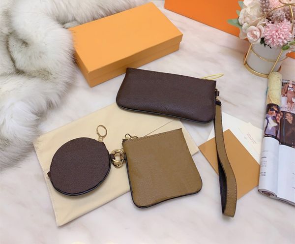 

3pcs/set clutch bags handbags bag wallet women bag with box