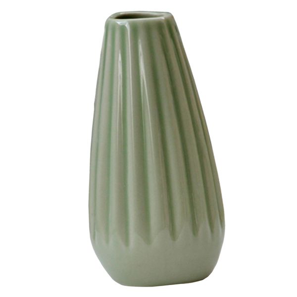 

home garden ceramic mini vase classic stripe planter pottery home decor