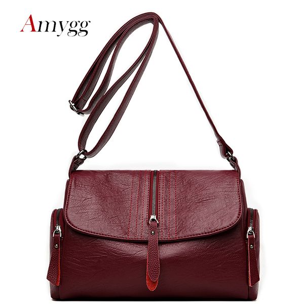 

fashion ladies shoulder bags multi-pocket designer crossbody bags for women large capacity messenger bag bolso muje