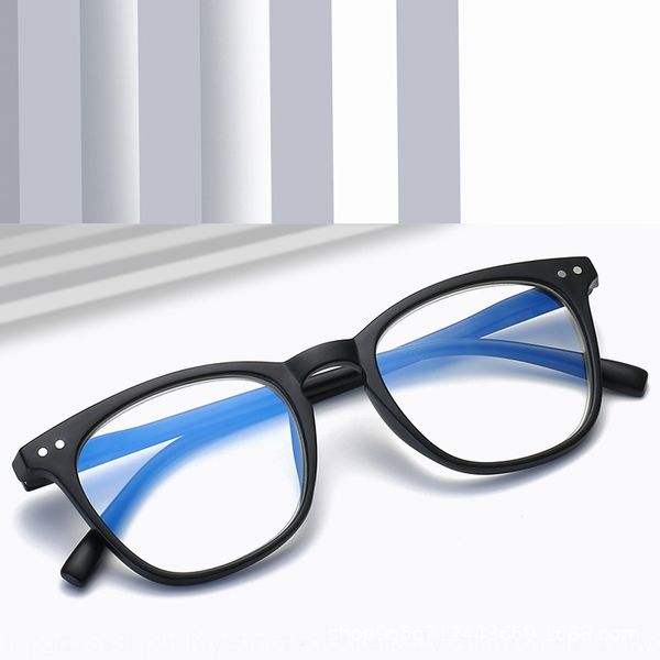 

omlw9 m nail type large frame blue light slice blue film men's and women's universal hd computer computer radiation protection eye, Silver