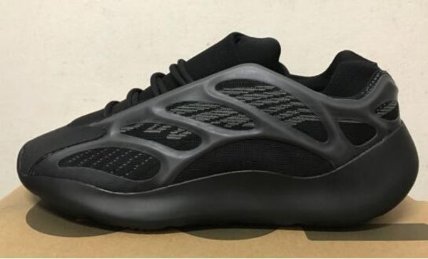 

kanye west azael alvah 700 v3 running shoes white glow in the dark men women fashion luxure designer sneakers