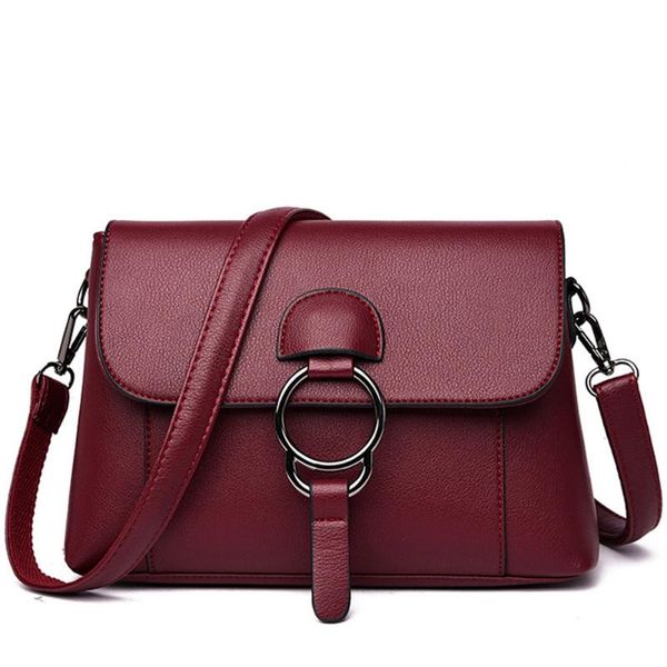 

leather handbags bags for women 2020 women messenger shoulder bag female flap mini bags femme clutch purse