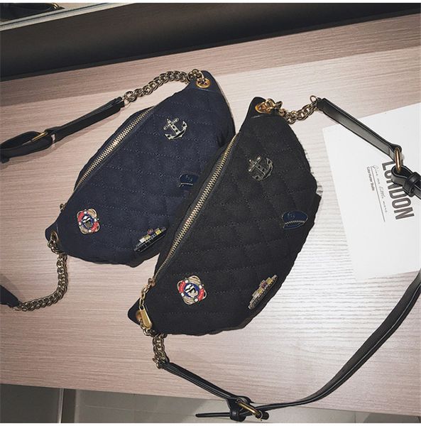 

designer handbags purses waist bag mens womens new badge chest bag small mini fashion waistbag factory girls bags sale