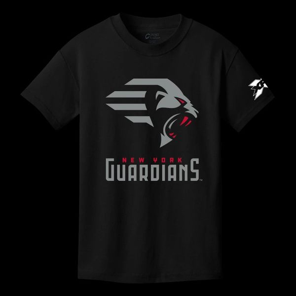 

ny guardians xfl jersey football sweatshirt hoodies t-shirts agasiva terrence demarcus ayers tj barnes keenen brown garrett brumfield print, Black
