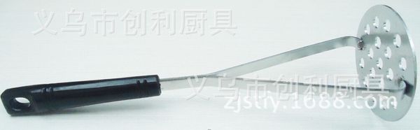 

spot supplies low price 7668 black plastic handle pressure potato mud press