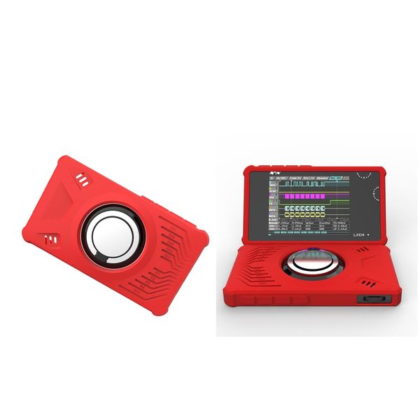

2 piece red silicone protection cover for la104 logical analyzers