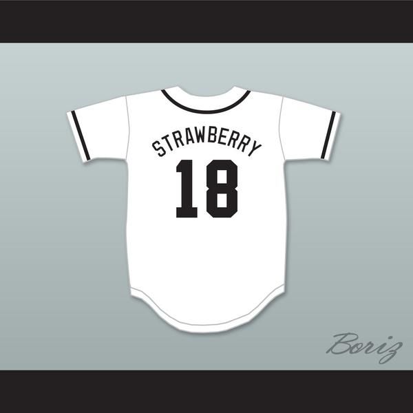 

Darryl Strawberry 18 Salamanders Baseball Jersey 1st Annual Rock N' Jock Diamond Derby