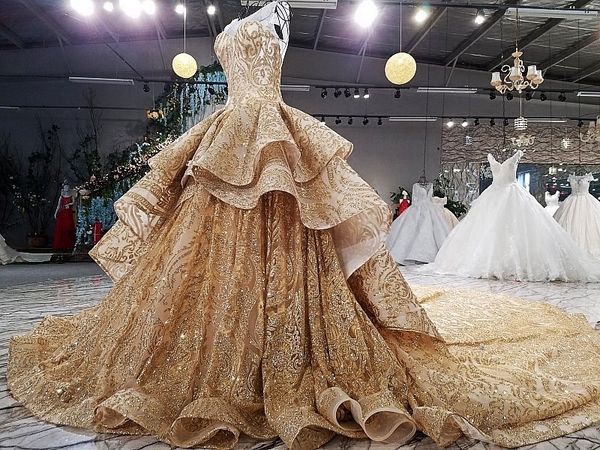 

большого размер подгонять платье без рукавов перспективе осенью нового пришивание золотой матери свадебного платья, White