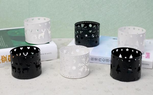 

xms hollow candle holder candlestick creative christmas decor party decoration