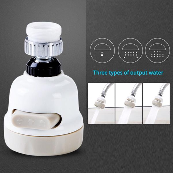 

water-saving cute faucet shower filter tap water valve splash regulator three types of output water