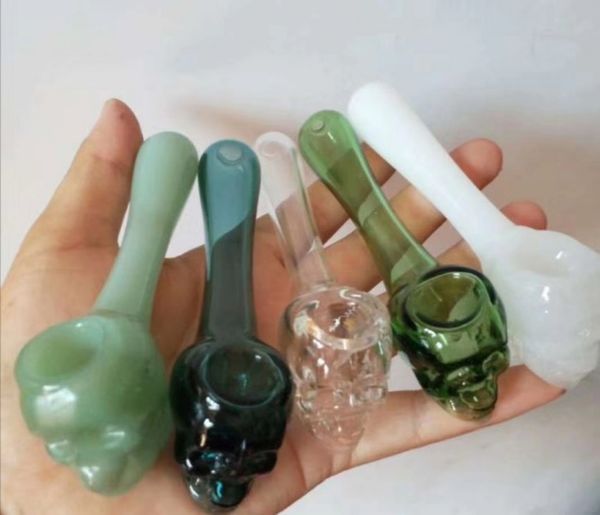 

10cm Colored Glass Hand Pipe With Snowflake Bowl Hookah Spoon Pipe Glass Pipes Smoking Tobacco Oil Rig Glass Bubbler Spoon Pipe FY2148