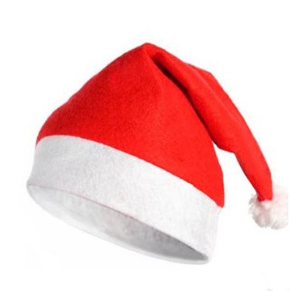

10 pieces/lot santa claus hat non-woven fabric christmas hat parent-child cap for christmas decoration supplies