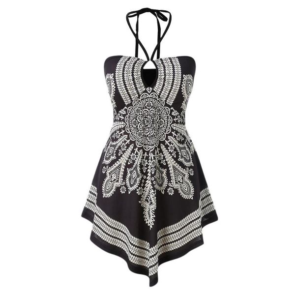 

rose gal sexy camis backless плюс размер женщины топы версия для печати холтер ретро top hot streetwear tank top тема gothic женский футболк, White