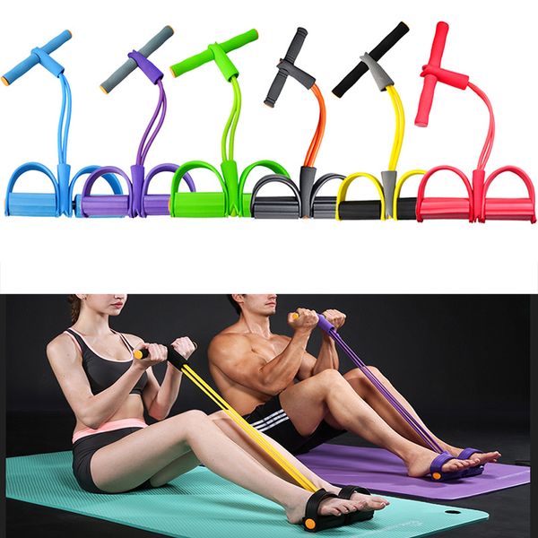 

новый latex обучение сопротивление bands вытащите педали up body trimmer упражнения тренажер body fitness crossfit йога оборудование