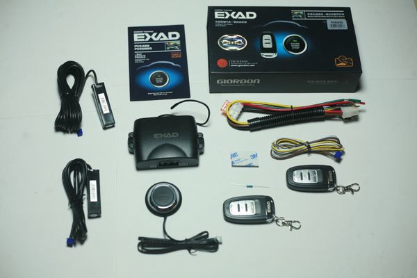

universal auto pke car alarm system with central locking engine start spush button passive keyless entry system car engine